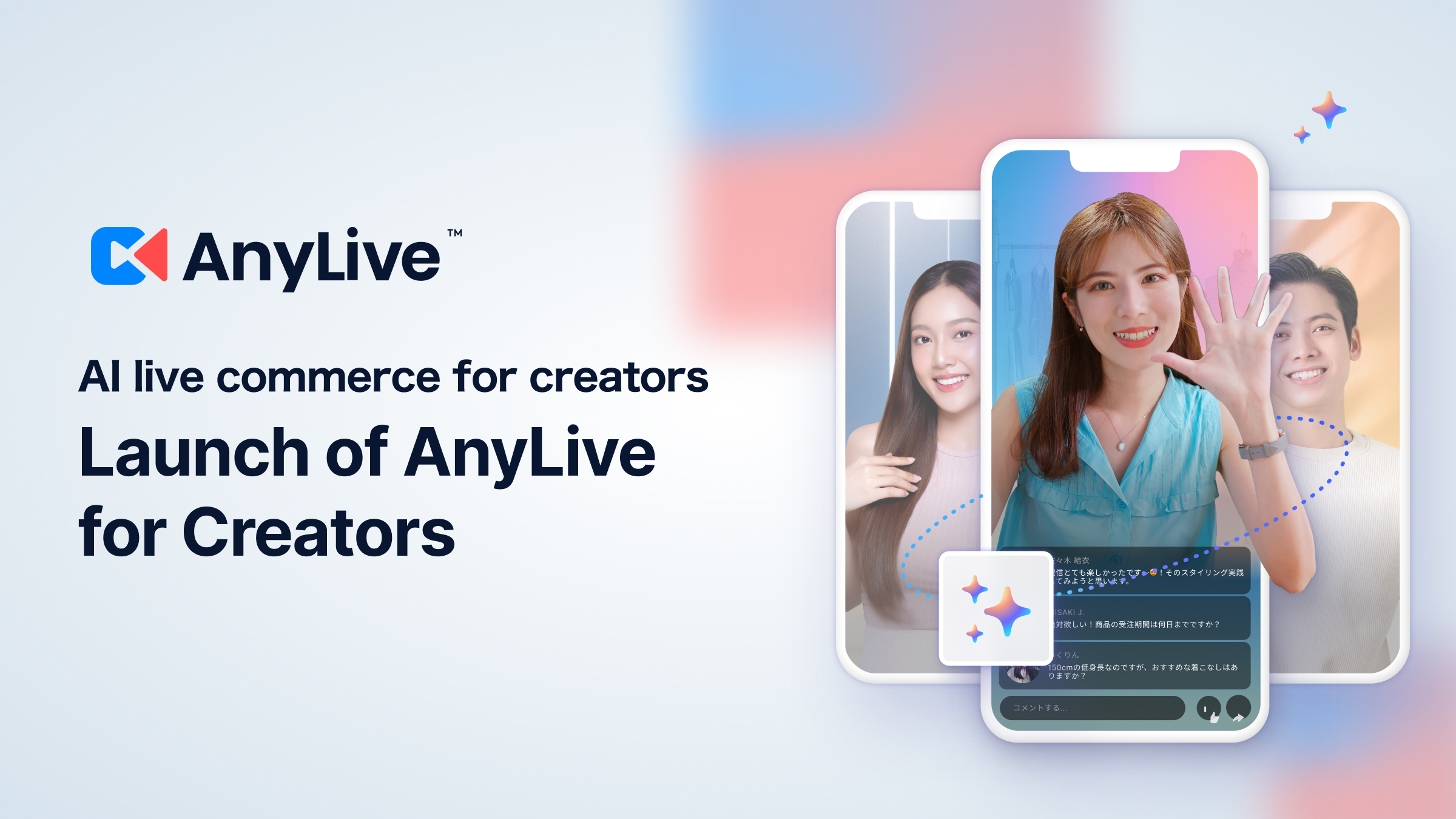AnyMind Group ra mắt AnyLive for Creators, mở ra cơ hội mới cho các nhà sáng tạo nội dung và nhãn hàng