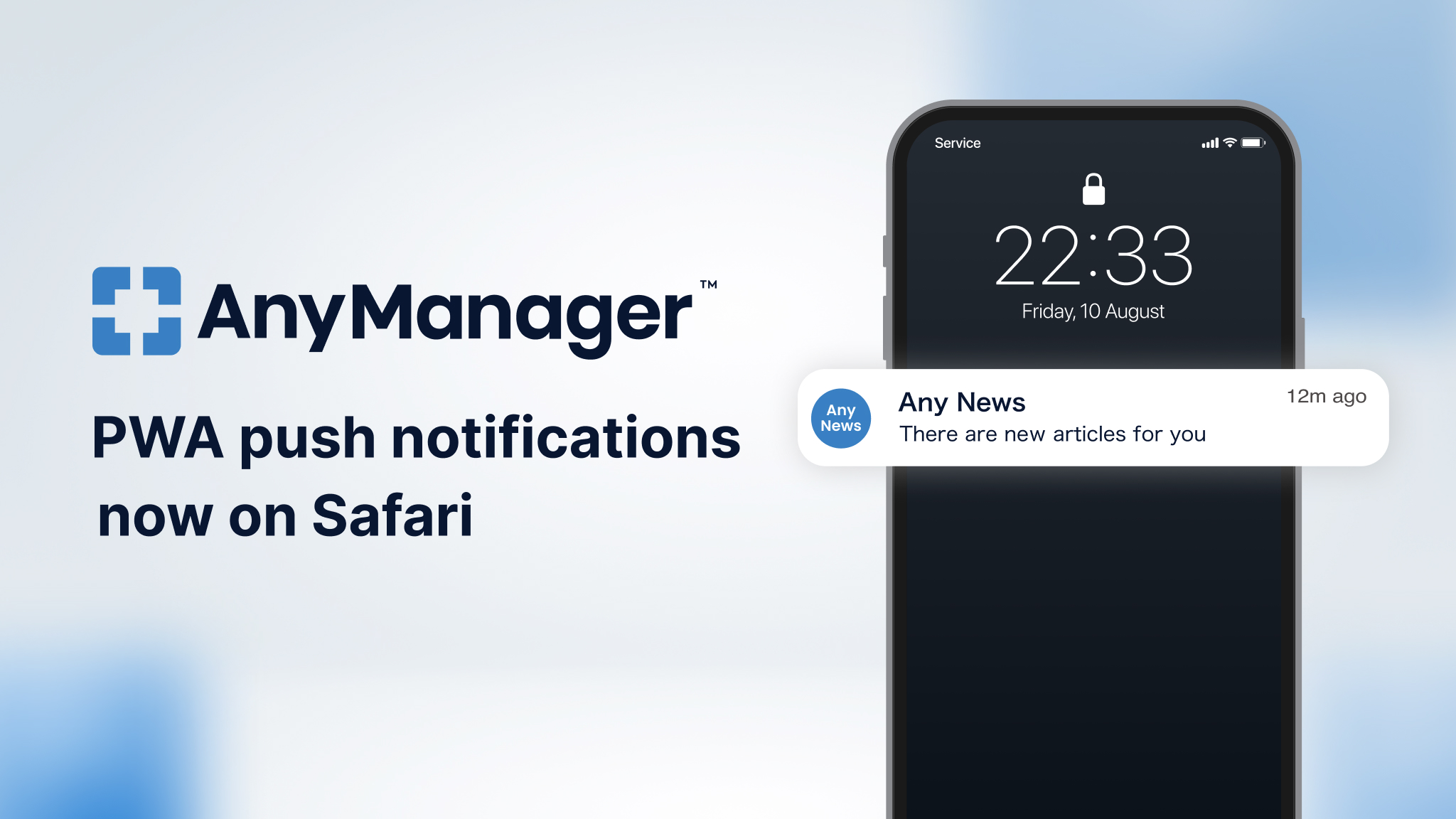 Nền tảng AnyManager của AnyMind Group cung cấp tính năng thông báo đẩy cho các thiết bị sử dụng hệ điều hành