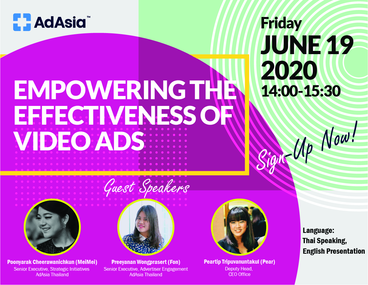 [Thai] Webinar: Empowering the Effectiveness of Video Ads
