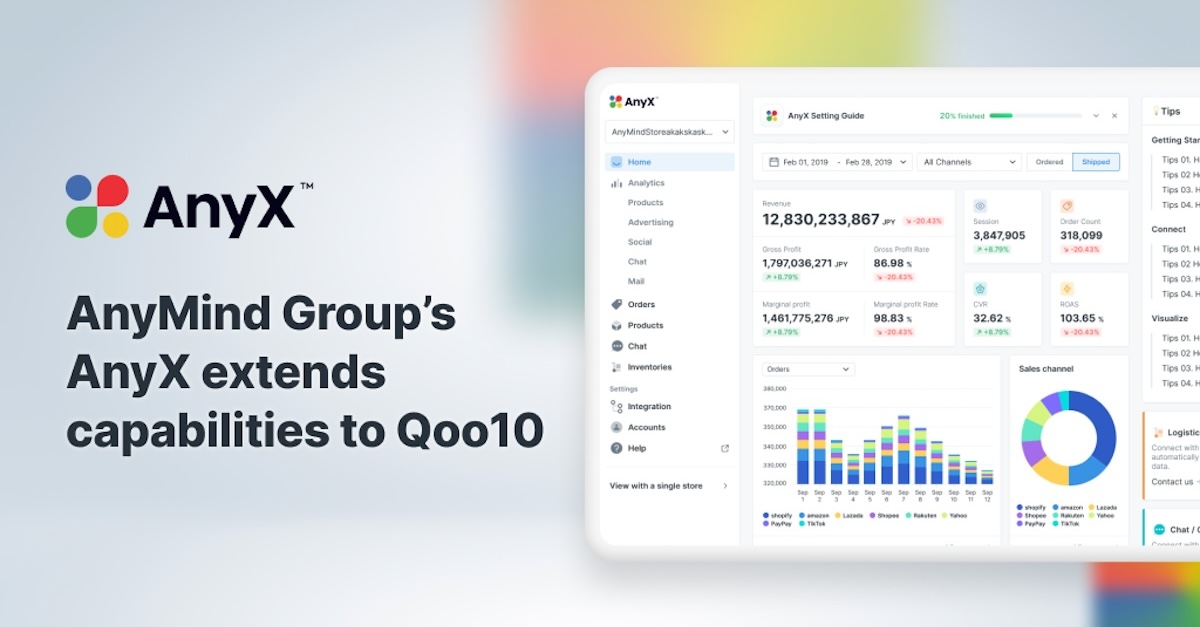 AnyMind Group’s AnyX extends capabilities to Qoo10