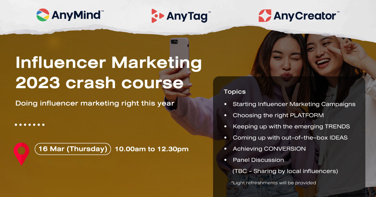 Influencer Marketing 2023 Crash Course