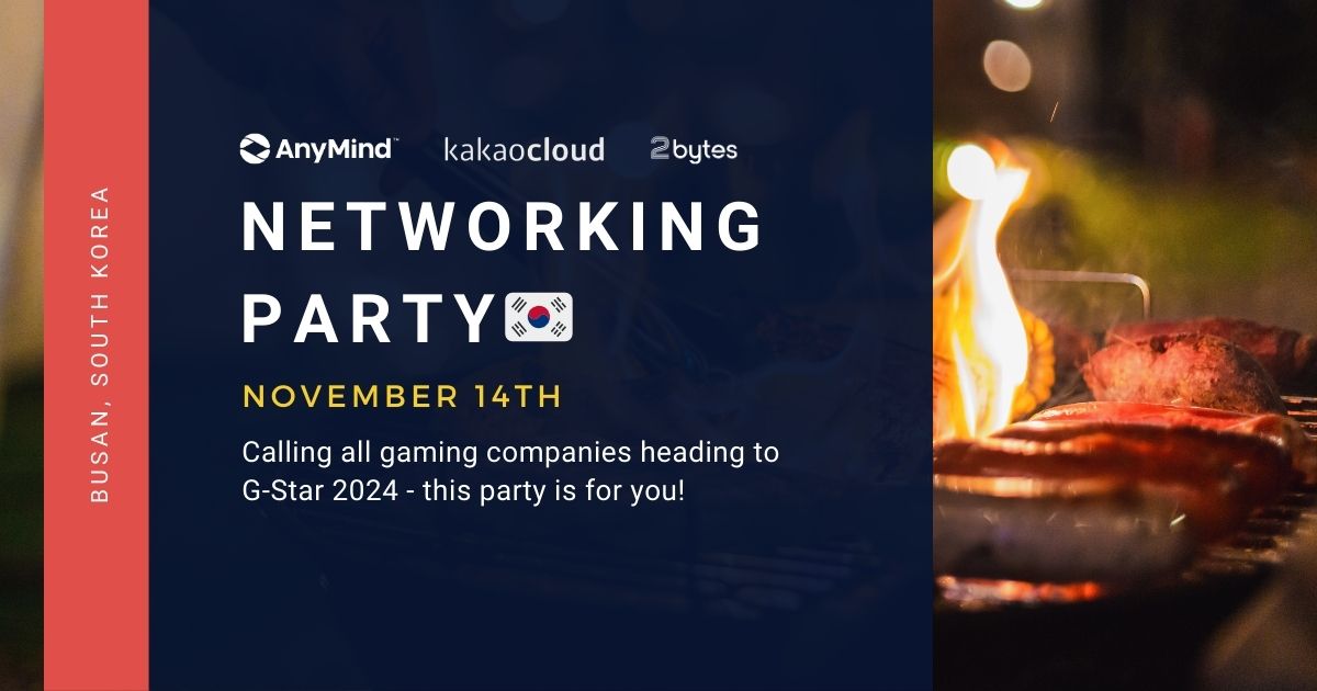 BBQ Party – AnyMind x KakaoCloud x 2bytes during ‘G-Star’ event in Busan, South Korea
