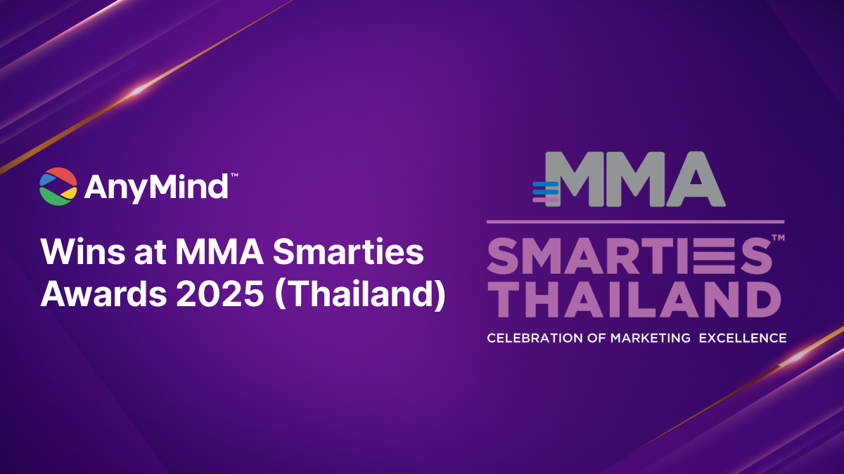 AnyMind Group Wins Gold and Silver at SMARTIES™ Thailand 2025