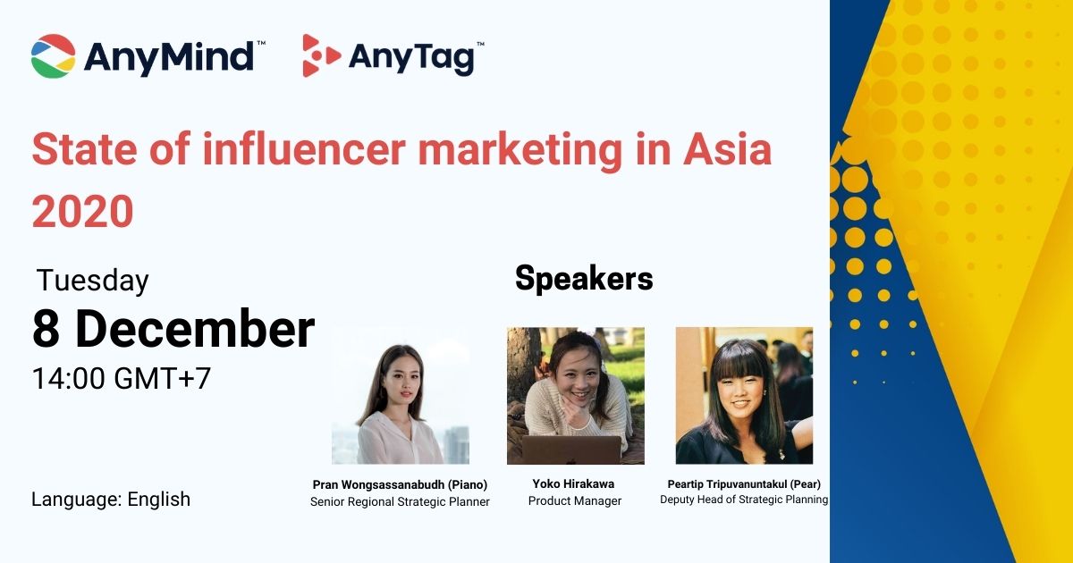 Webinar: State of Influencer Marketing in Asia 2020