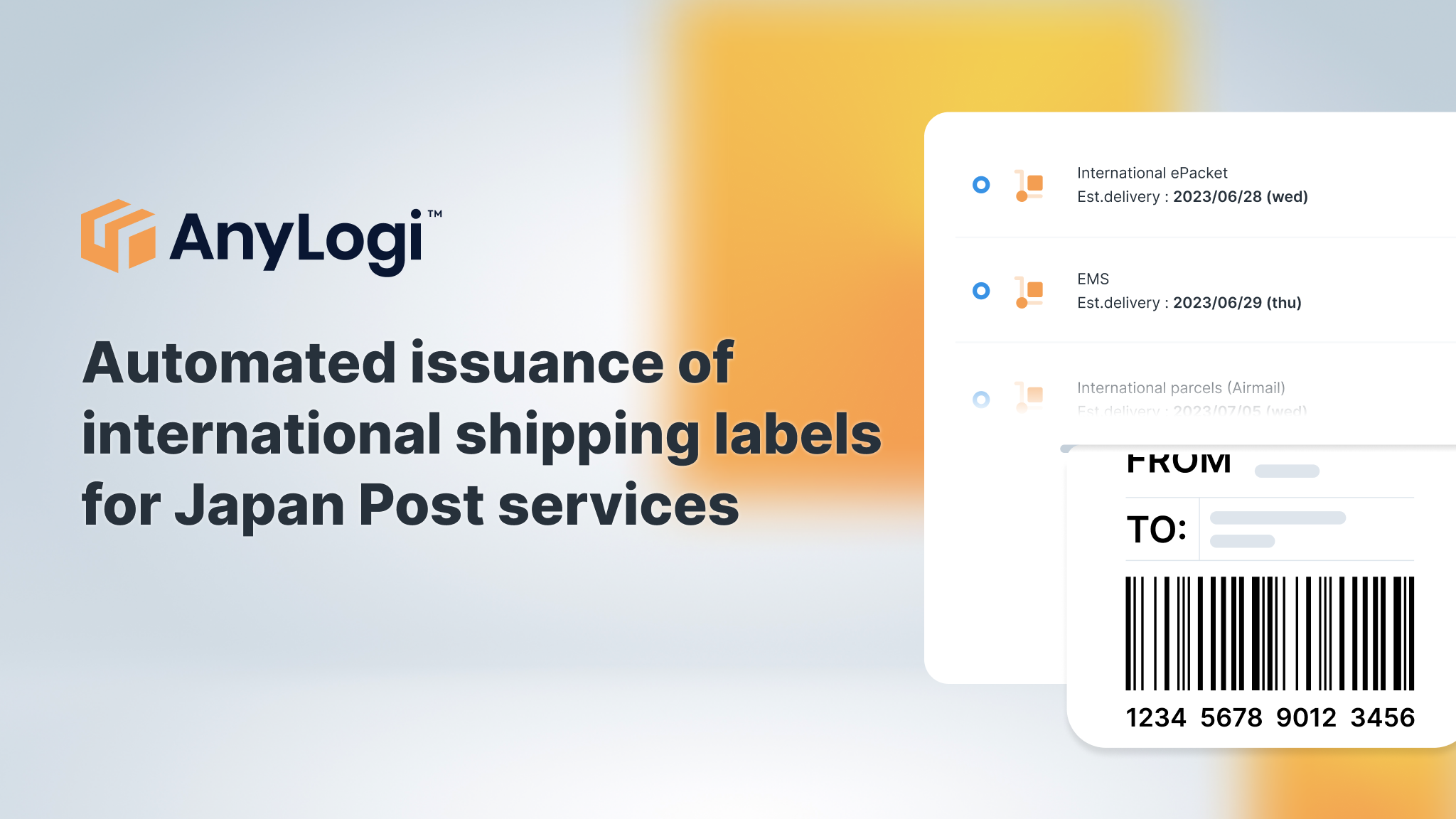 AnyMind Group now supports automated issuance of shipping labels for Japan Post’s international services