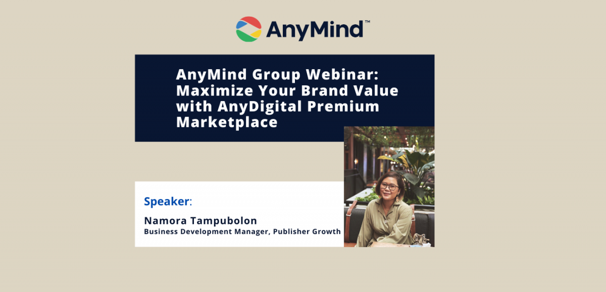 Webinar: Maximize Your Brand Value with AnyDigital Premium Marketplace