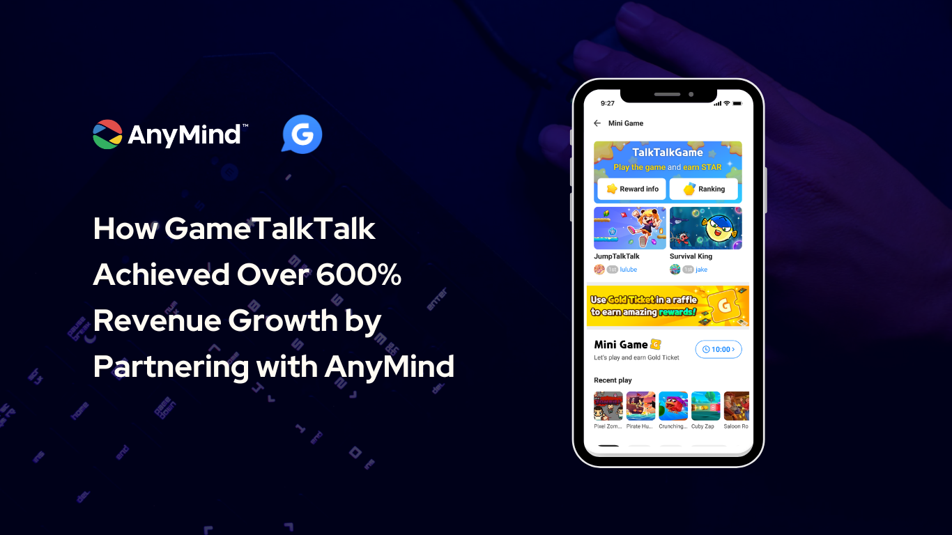 How GameTalkTalk Achieved Over 600% Revenue Growth by Partnering with AnyMind