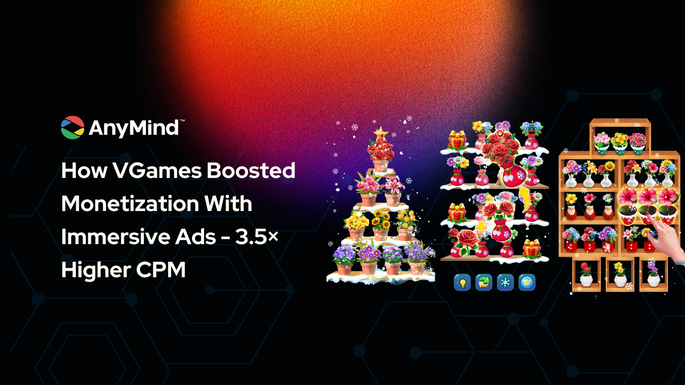 How VGames Boosted Monetization With Immersive Ads – 3.5× Higher CPM